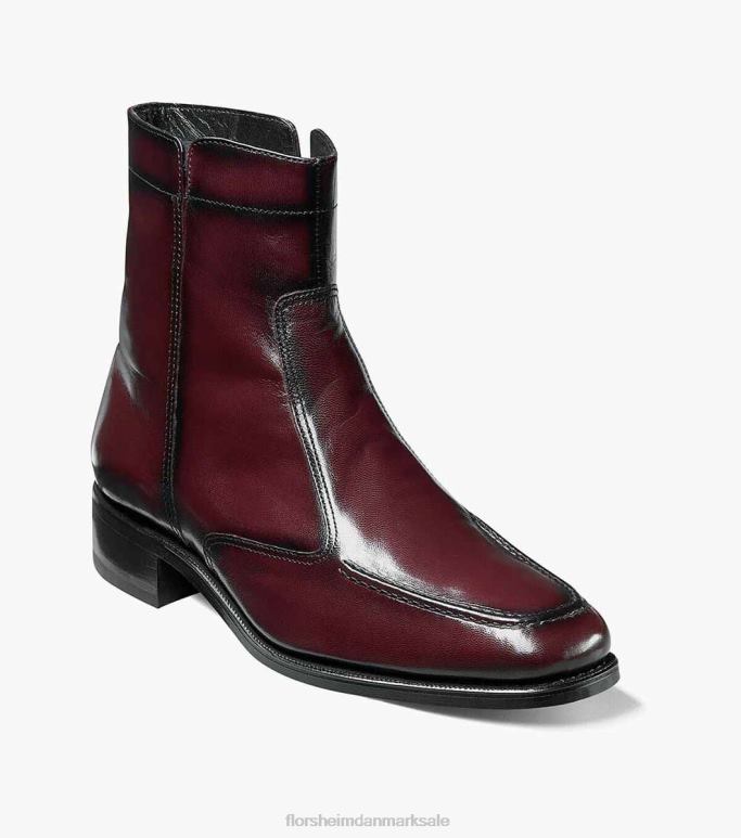 Florsheim Mænd essex moc toe lynlåsstøvle NF0RV260 fodtøj sort kirsebær