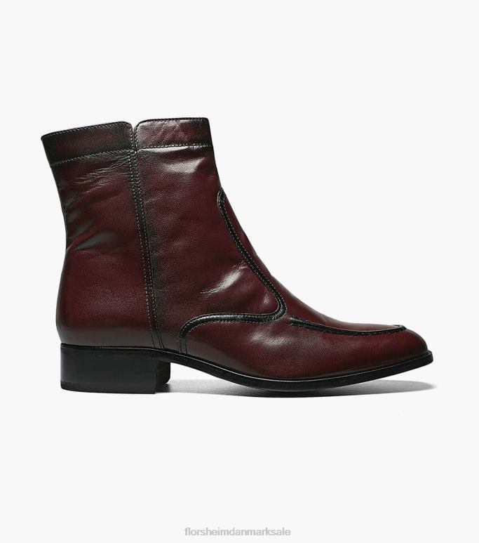 Florsheim Mænd essex moc toe lynlåsstøvle NF0RV260 fodtøj sort kirsebær