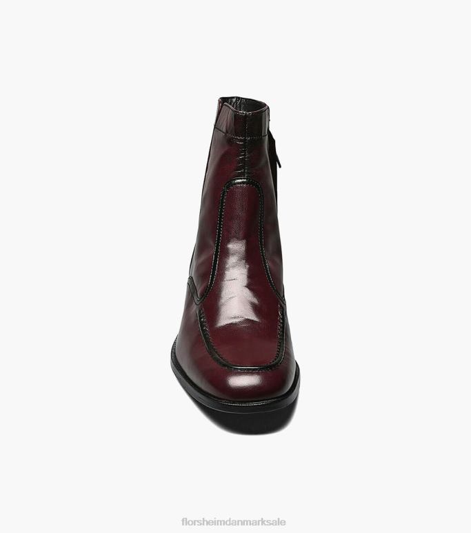 Florsheim Mænd essex moc toe lynlåsstøvle NF0RV260 fodtøj sort kirsebær