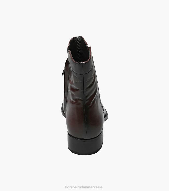Florsheim Mænd essex moc toe lynlåsstøvle NF0RV260 fodtøj sort kirsebær