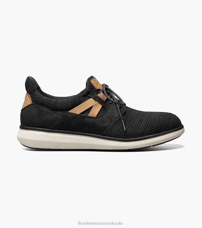 Florsheim Mænd eventyrstål tå almindelig tå sneaker NF0RV407 fodtøj sort