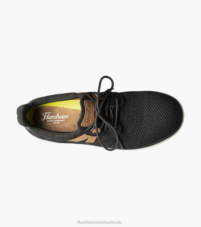 Florsheim Mænd eventyrstål tå almindelig tå sneaker NF0RV407 fodtøj sort