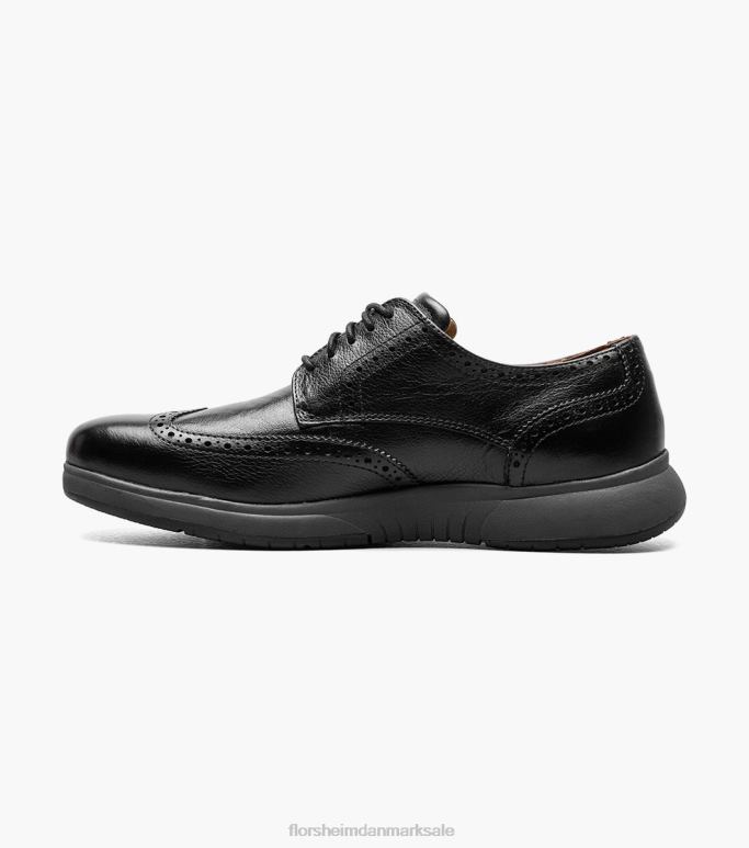 Florsheim Mænd flair work stål tå vingespids oxford NF0RV405 fodtøj sort