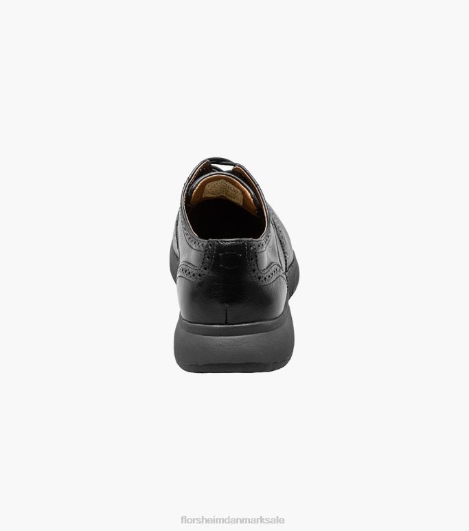 Florsheim Mænd flair work stål tå vingespids oxford NF0RV405 fodtøj sort