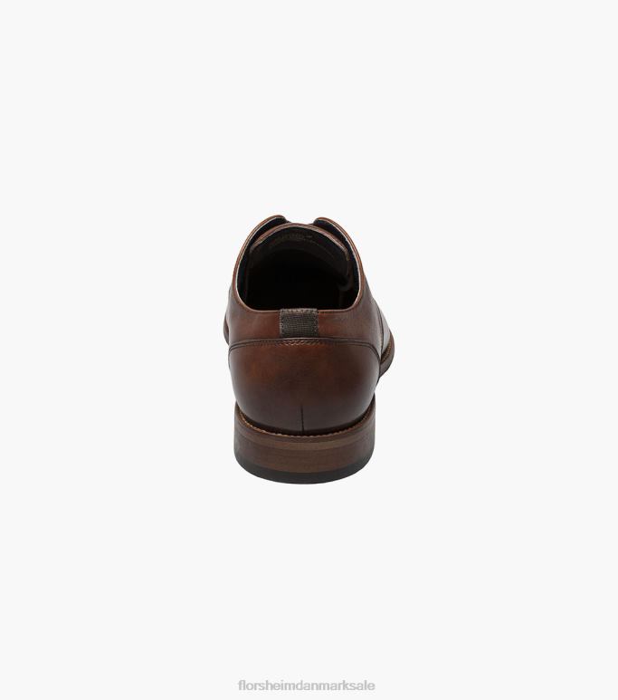 Florsheim Mænd flex almindelig tå oxford NF0RV174 fodtøj cognac