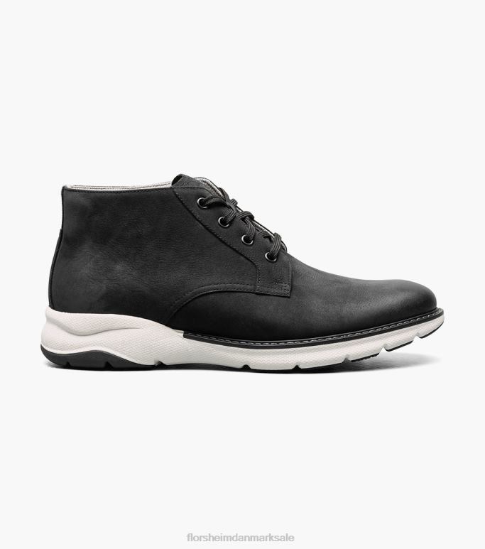 Florsheim Mænd frenzi almindelig tå chukka støvle NF0RV32 fodtøj sort nubuck