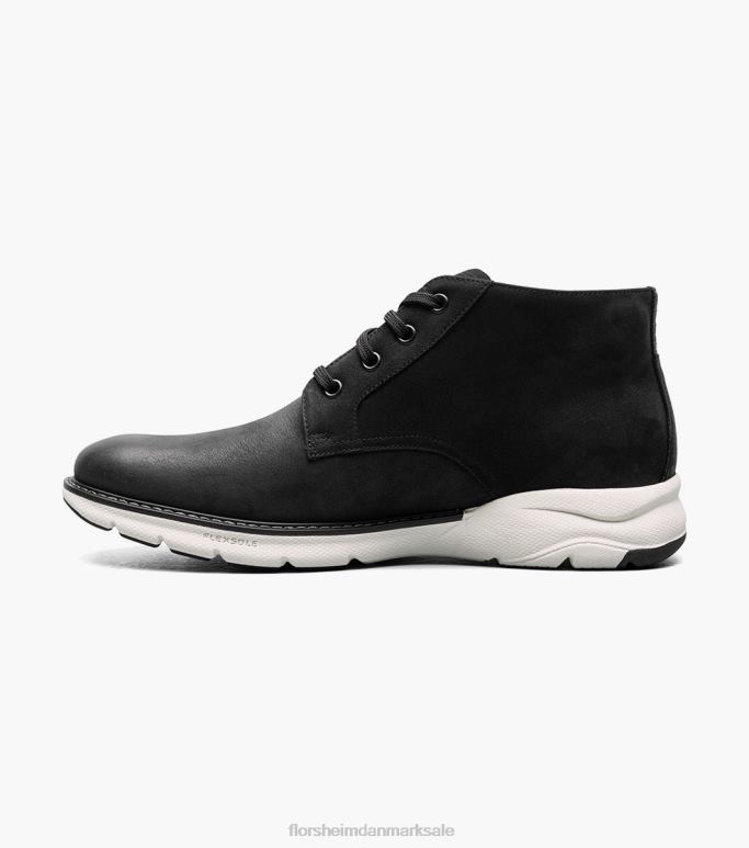 Florsheim Mænd frenzi almindelig tå chukka støvle NF0RV32 fodtøj sort nubuck