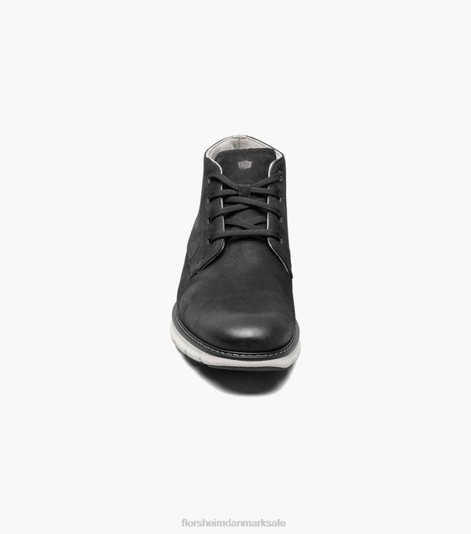 Florsheim Mænd frenzi almindelig tå chukka støvle NF0RV32 fodtøj sort nubuck