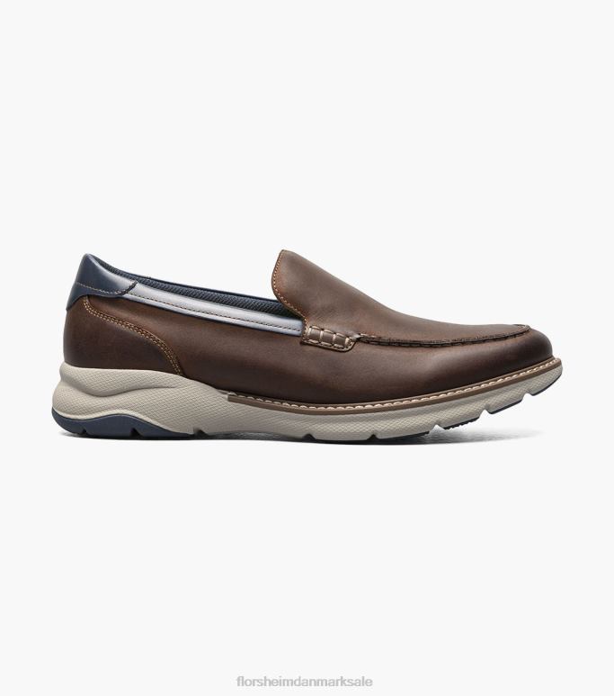 Florsheim Mænd frenzi moc toe venetiansk loafer NF0RV46 fodtøj brun lm
