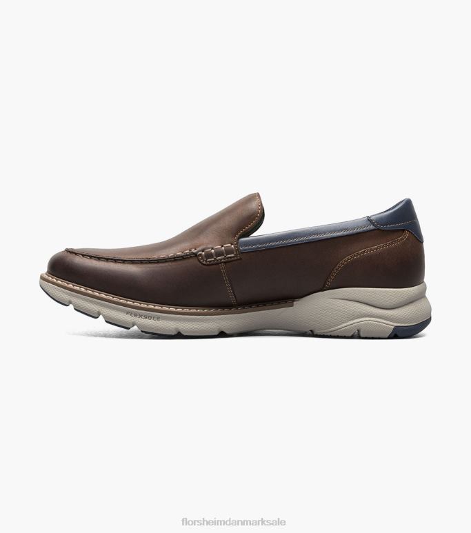 Florsheim Mænd frenzi moc toe venetiansk loafer NF0RV46 fodtøj brun lm