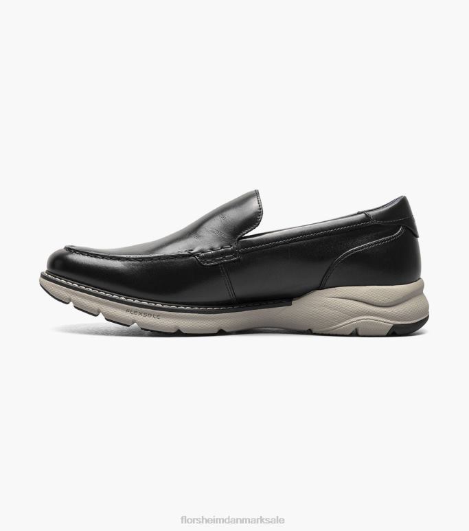 Florsheim Mænd frenzi moc toe venetiansk loafer NF0RV47 fodtøj sort