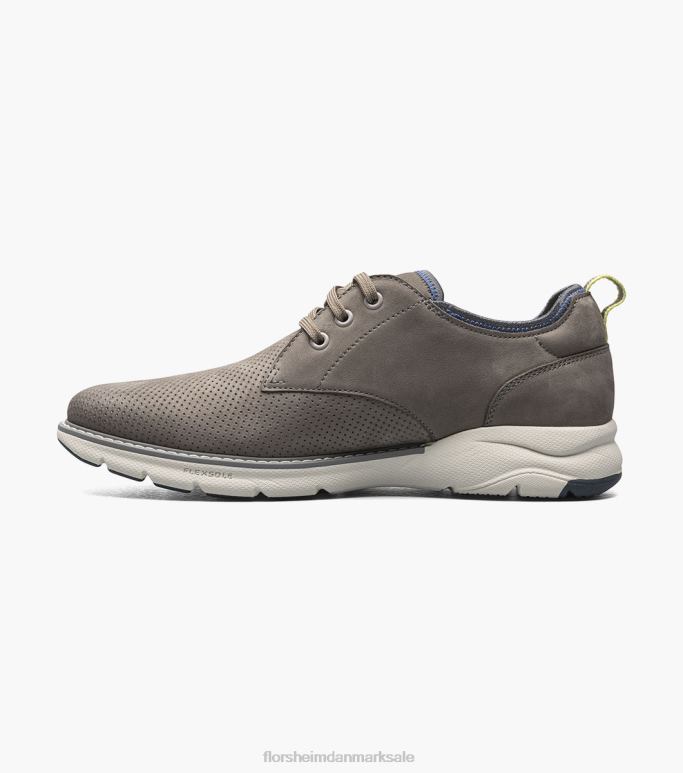 Florsheim Mænd frenzi perf toe oxford NF0RV33 fodtøj grå
