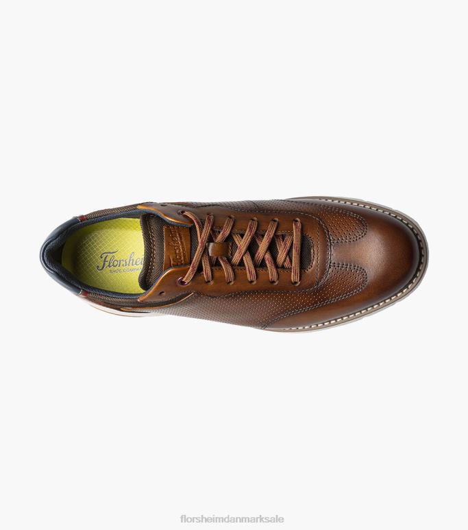 Florsheim Mænd frenzi t-toe oxford NF0RV37 fodtøj cognac