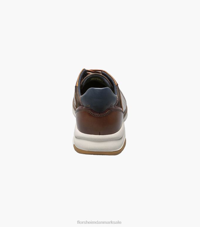 Florsheim Mænd frenzi t-toe oxford NF0RV37 fodtøj cognac