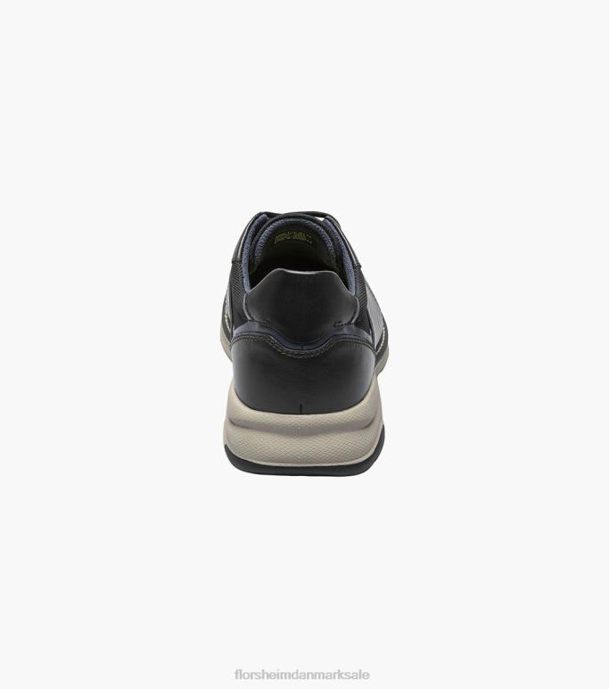 Florsheim Mænd frenzi t-toe oxford NF0RV38 fodtøj sort
