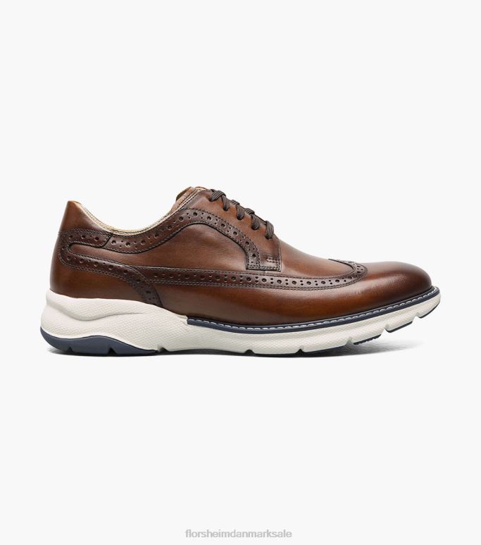 Florsheim Mænd frenzi vingespids oxford NF0RV39 fodtøj cognac multi