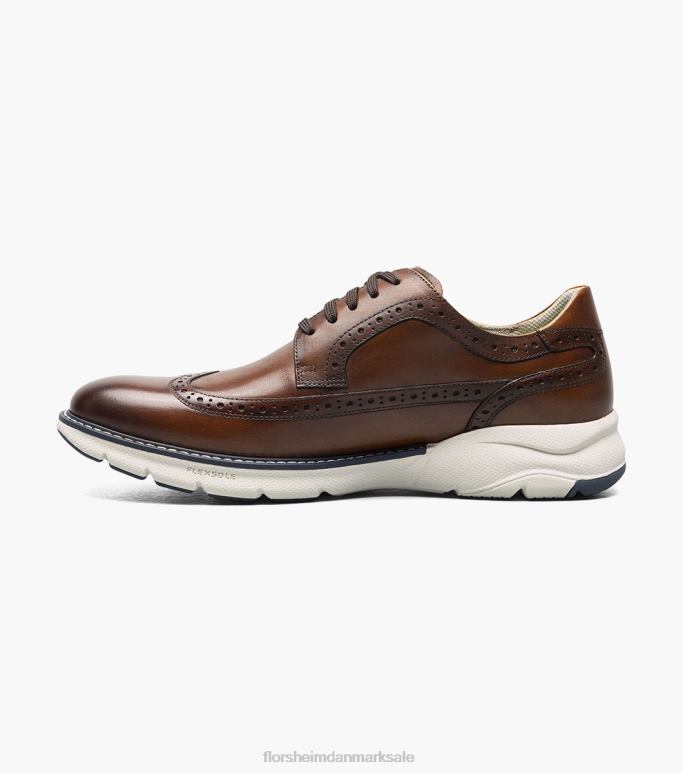 Florsheim Mænd frenzi vingespids oxford NF0RV39 fodtøj cognac multi