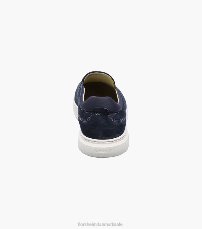 Florsheim Mænd førsteklasses almindelig tå slip-on sneaker NF0RV299 fodtøj flåde
