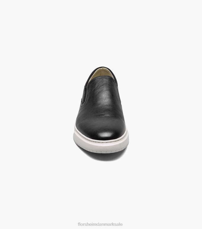 Florsheim Mænd førsteklasses almindelig tå slip-on sneaker NF0RV301 fodtøj sort