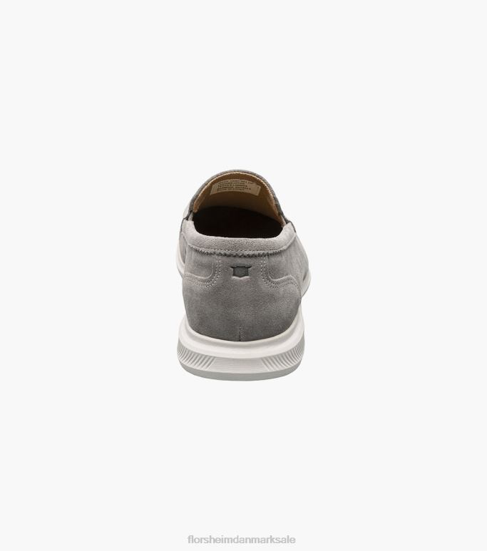 Florsheim Mænd hamptons moc toe venetiansk loafer NF0RV1 fodtøj grå ruskind