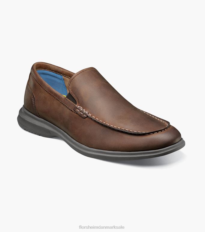 Florsheim Mænd hamptons moc toe venetiansk loafer NF0RV4 fodtøj brun lm
