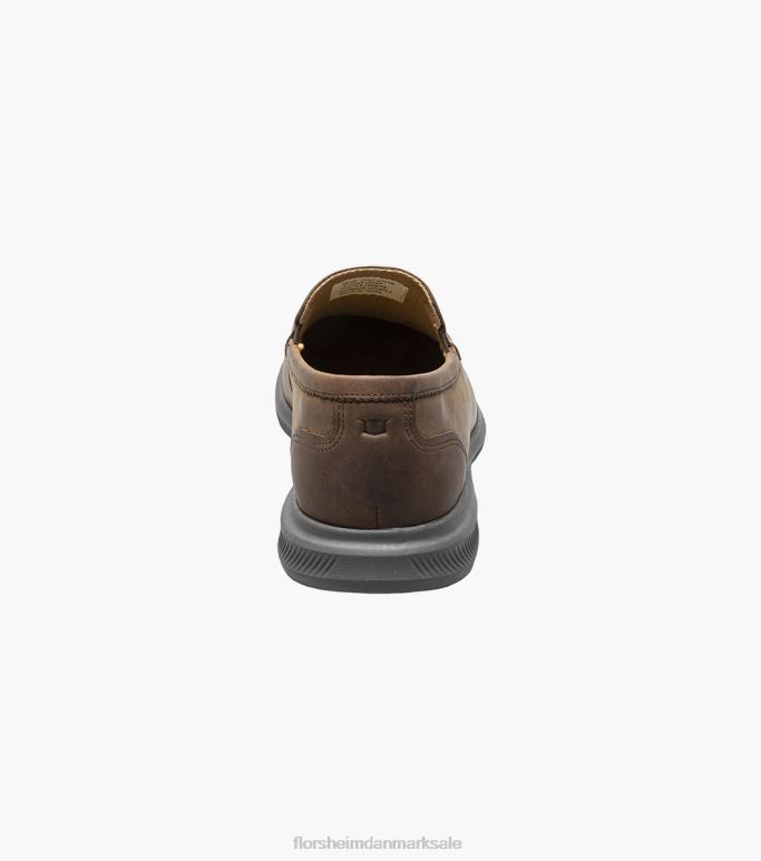 Florsheim Mænd hamptons moc toe venetiansk loafer NF0RV4 fodtøj brun lm