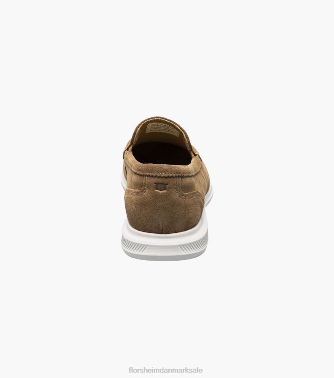 Florsheim Mænd hamptons moc toe venetiansk loafer NF0RV5 fodtøj solbrun ruskind