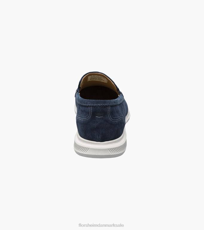 Florsheim Mænd hamptons moc toe venetiansk loafer NF0RV6 fodtøj marineblå ruskind