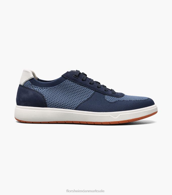 Florsheim Mænd heist 1 strik 6-øjet blonde til tå sneaker NF0RV16 fodtøj blå