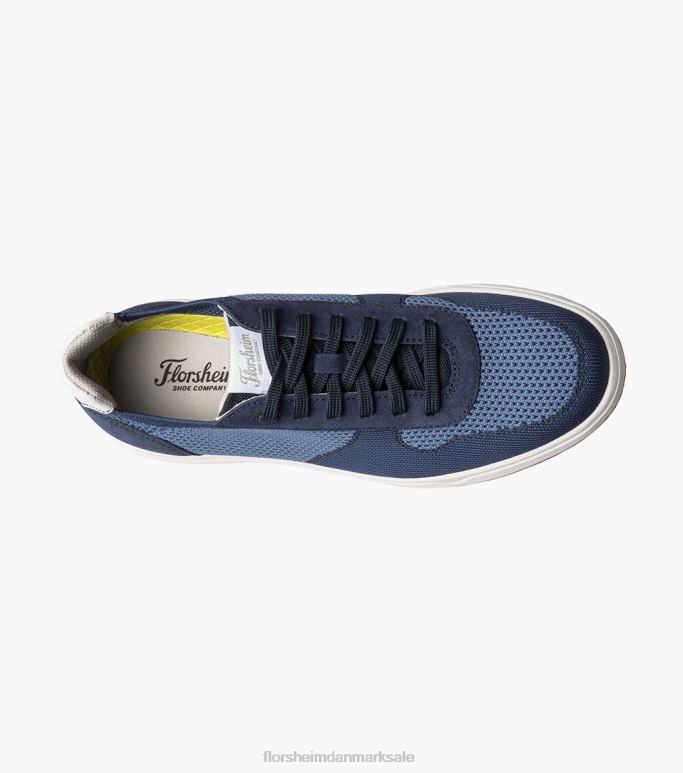 Florsheim Mænd heist 1 strik 6-øjet blonde til tå sneaker NF0RV16 fodtøj blå
