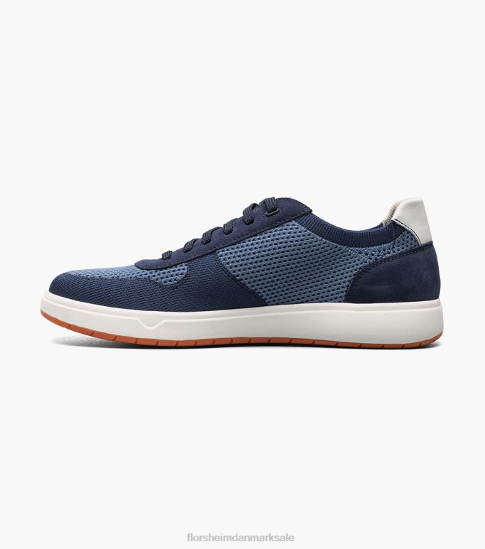 Florsheim Mænd heist 1 strik 6-øjet blonde til tå sneaker NF0RV16 fodtøj blå