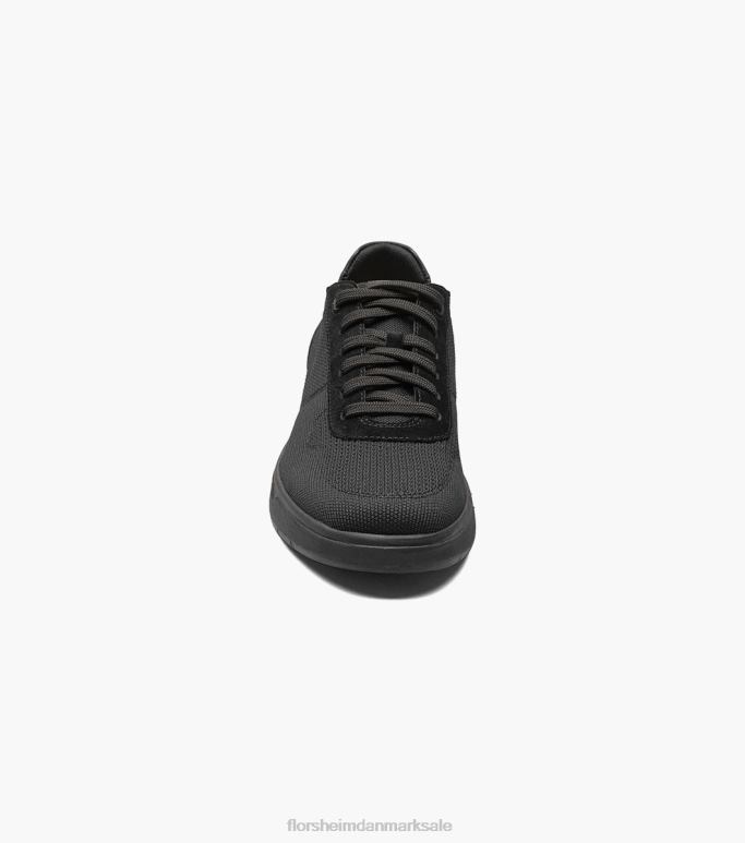 Florsheim Mænd heist 1 strik 6-øjet blonde til tå sneaker NF0RV17 fodtøj sort