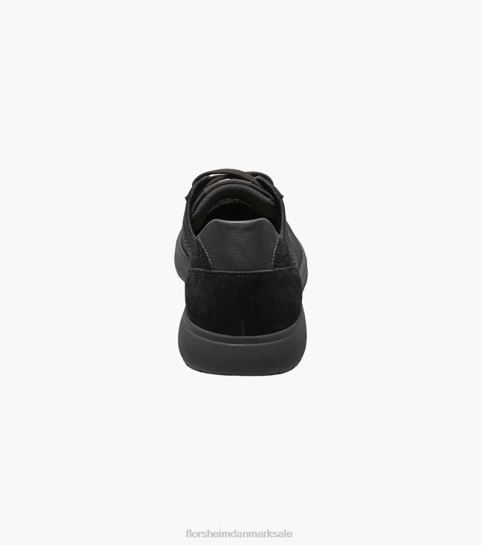 Florsheim Mænd heist 1 strik 6-øjet blonde til tå sneaker NF0RV17 fodtøj sort