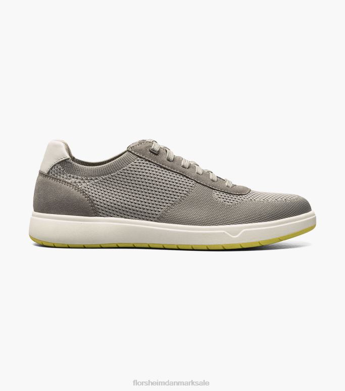 Florsheim Mænd heist 1 strik 6-øjet blonde til tå sneaker NF0RV18 fodtøj grå