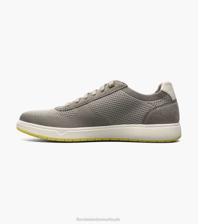 Florsheim Mænd heist 1 strik 6-øjet blonde til tå sneaker NF0RV18 fodtøj grå