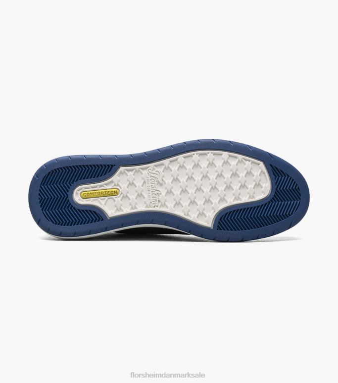 Florsheim Mænd heist 1 strik 6-øjet blonde til tå sneaker NF0RV20 fodtøj sort hvid