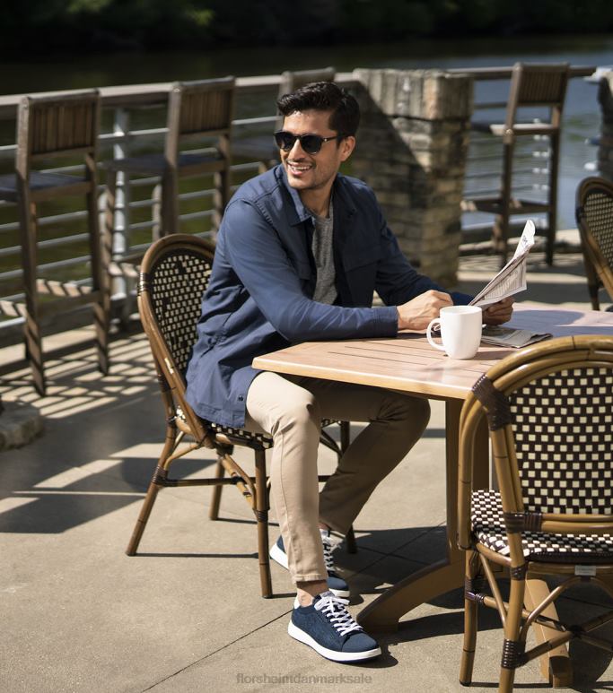Florsheim Mænd heist 1 strik blonde til tå sneaker NF0RV21 fodtøj flåde