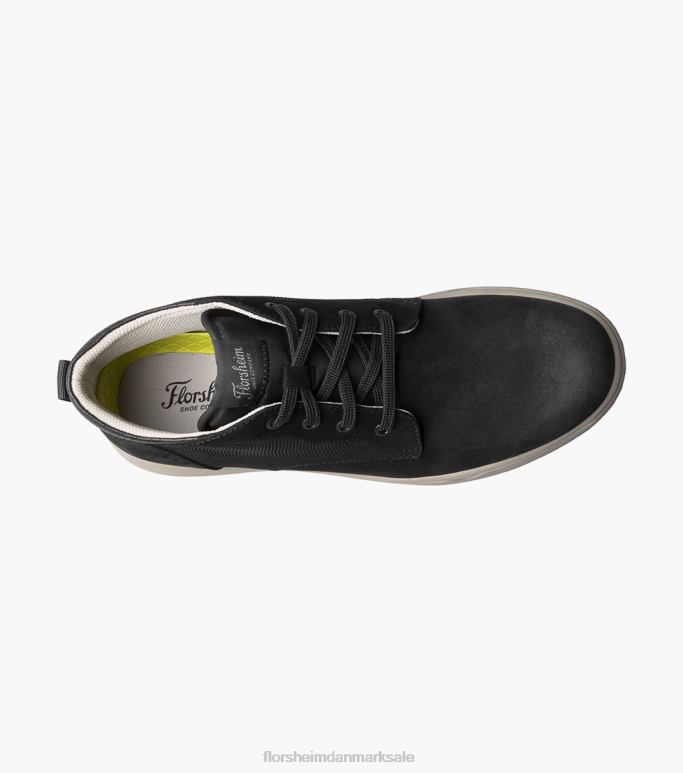 Florsheim Mænd heist 2 almindelig tå chukka støvle NF0RV30 fodtøj sort nubuck