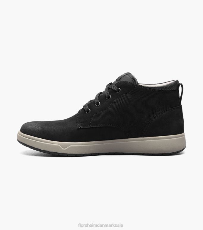 Florsheim Mænd heist 2 almindelig tå chukka støvle NF0RV30 fodtøj sort nubuck