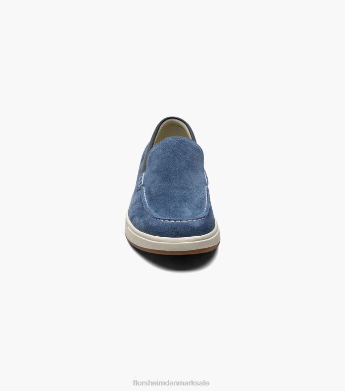 Florsheim Mænd heist 2 moc toe venetiansk loafer NF0RV28 fodtøj blå ruskind