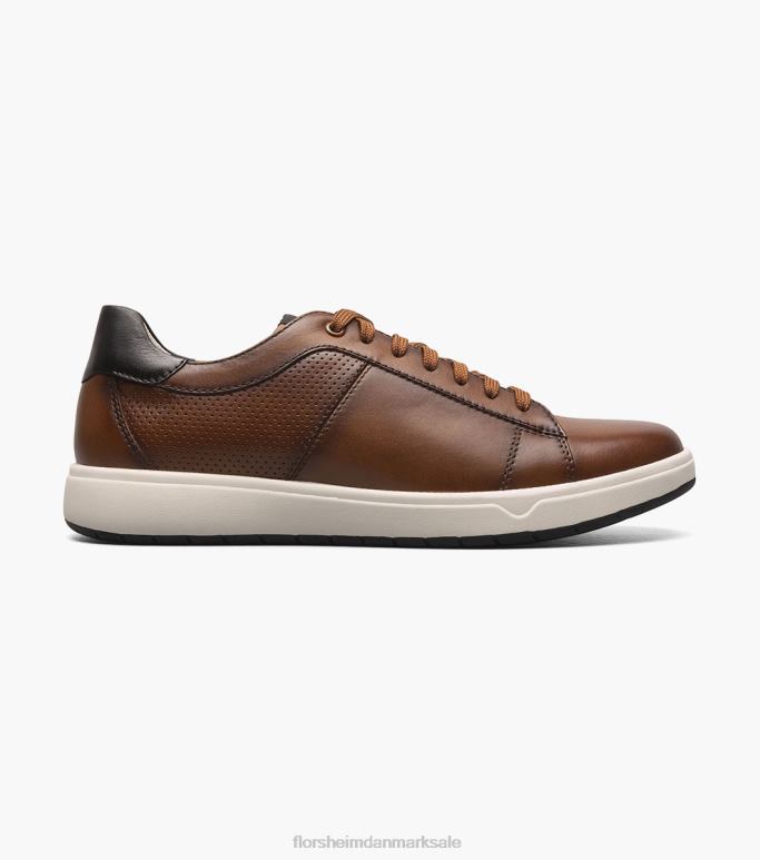 Florsheim Mænd heist 2 sneaker med blonder til tå NF0RV25 fodtøj cognac