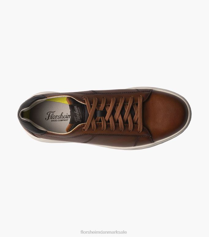 Florsheim Mænd heist 2 sneaker med blonder til tå NF0RV25 fodtøj cognac