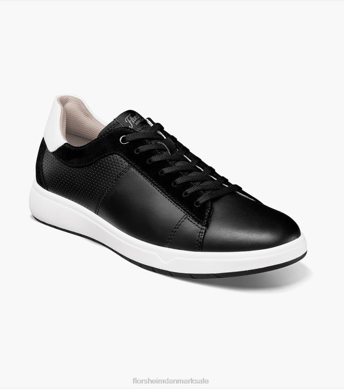 Florsheim Mænd heist 2 sneaker med blonder til tå NF0RV26 fodtøj sort
