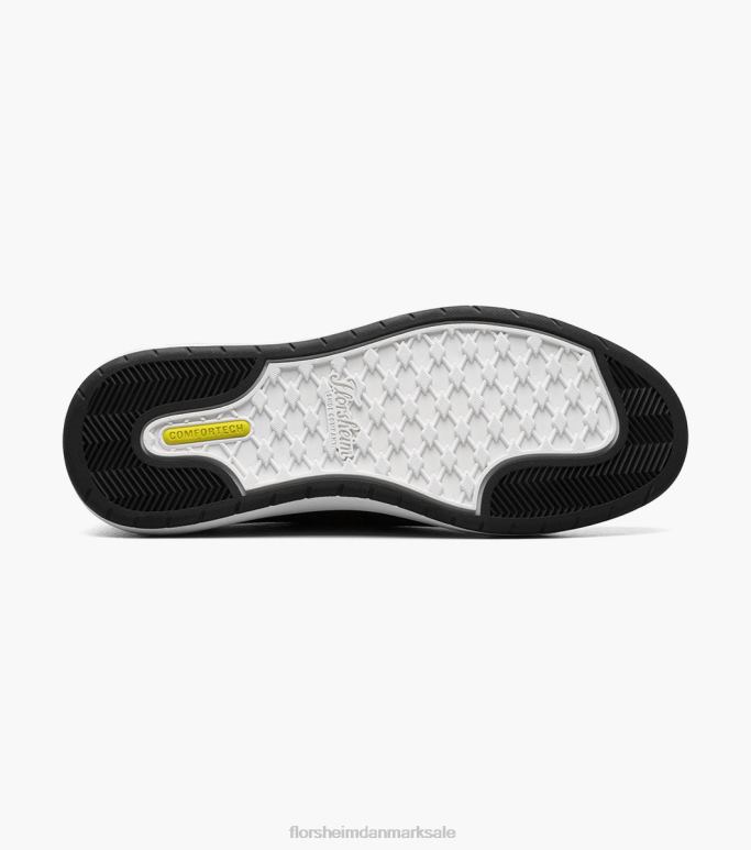 Florsheim Mænd heist 2 sneaker med blonder til tå NF0RV26 fodtøj sort