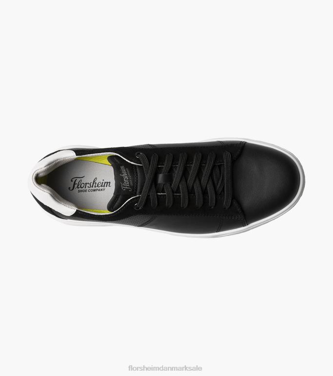 Florsheim Mænd heist 2 sneaker med blonder til tå NF0RV26 fodtøj sort