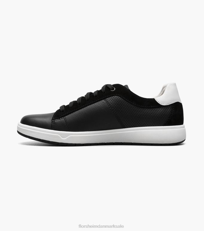 Florsheim Mænd heist 2 sneaker med blonder til tå NF0RV26 fodtøj sort