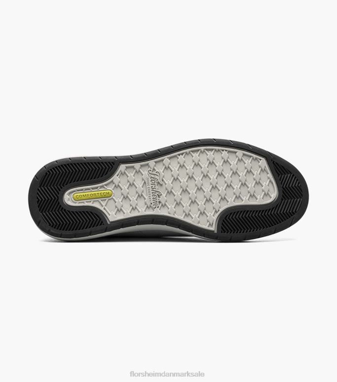 Florsheim Mænd heist 2 sneaker med blonder til tå NF0RV27 fodtøj sort hvid