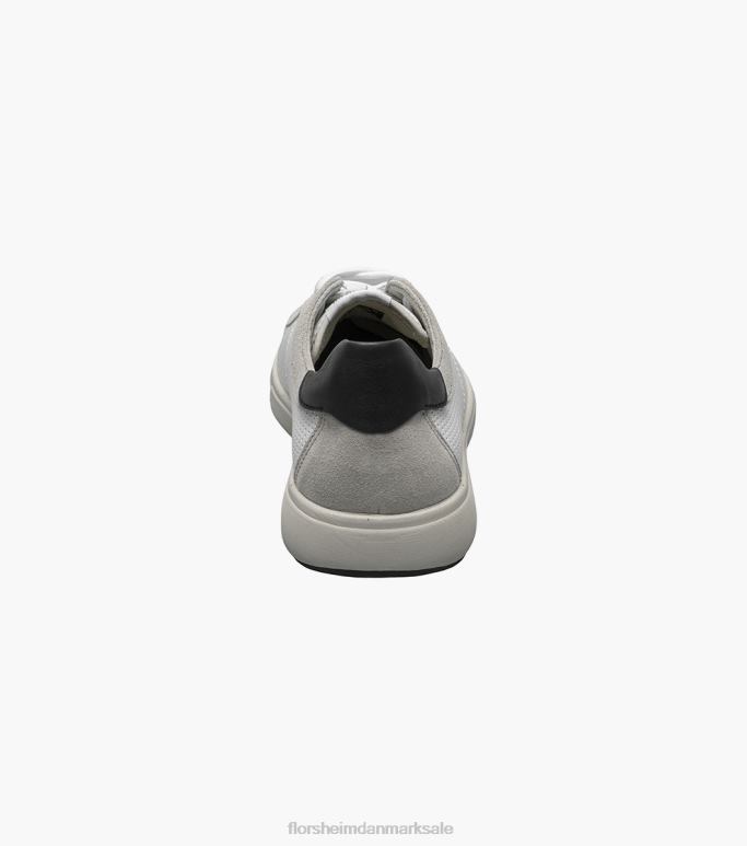Florsheim Mænd heist 2 sneaker med blonder til tå NF0RV27 fodtøj sort hvid