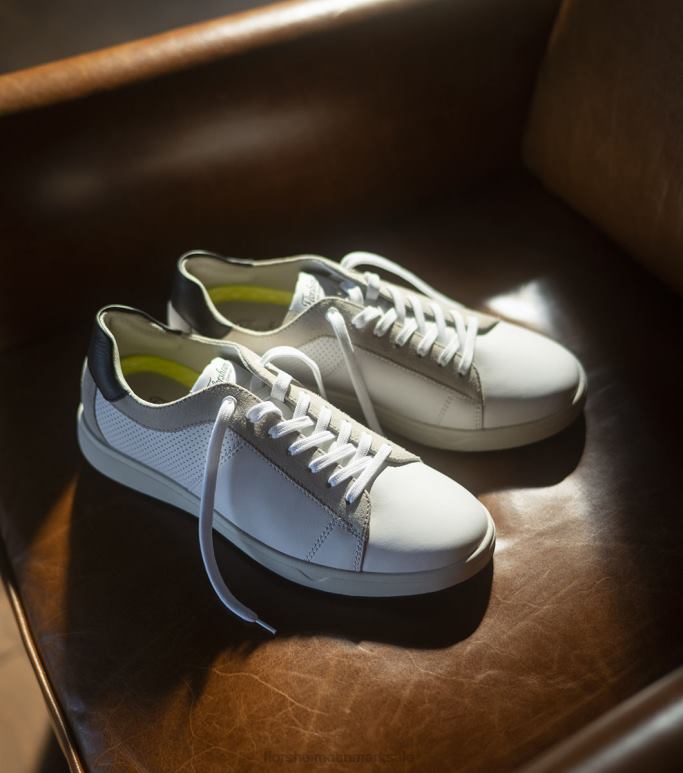 Florsheim Mænd heist 2 sneaker med blonder til tå NF0RV27 fodtøj sort hvid