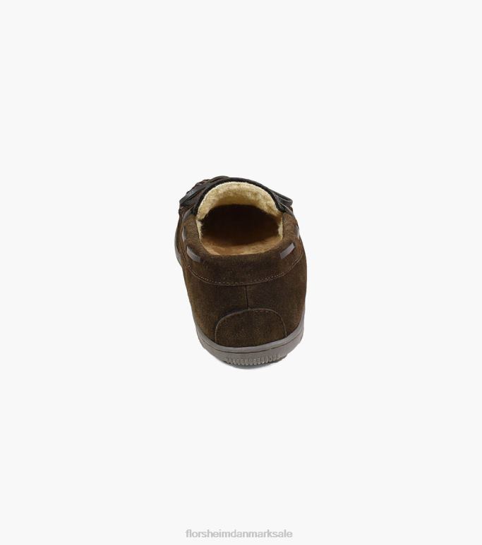 Florsheim Mænd hyggelig moc toe tie tøffel NF0RV383 fodtøj chokolade